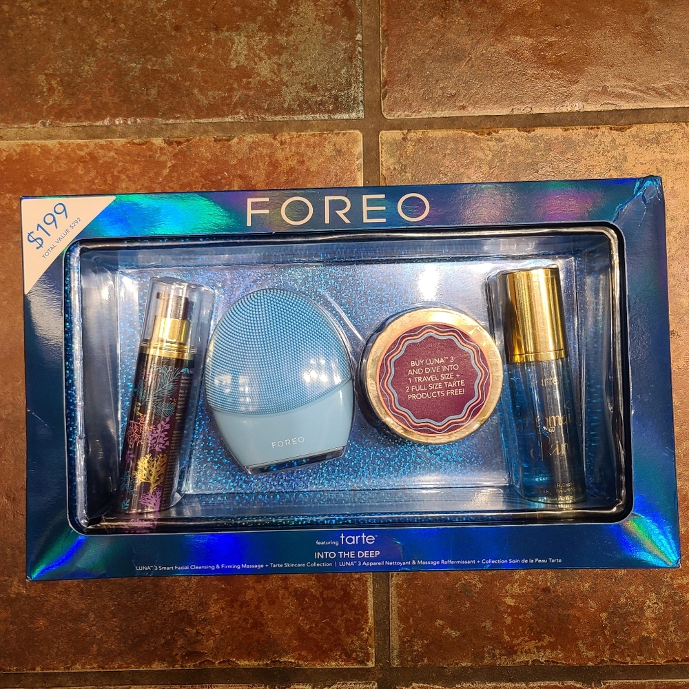 🌟 Foreo Luna 3 x tarte gift set
